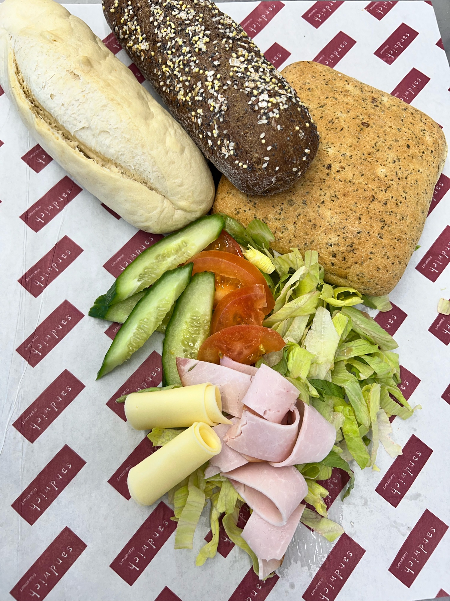 Skinke & ost sandwich